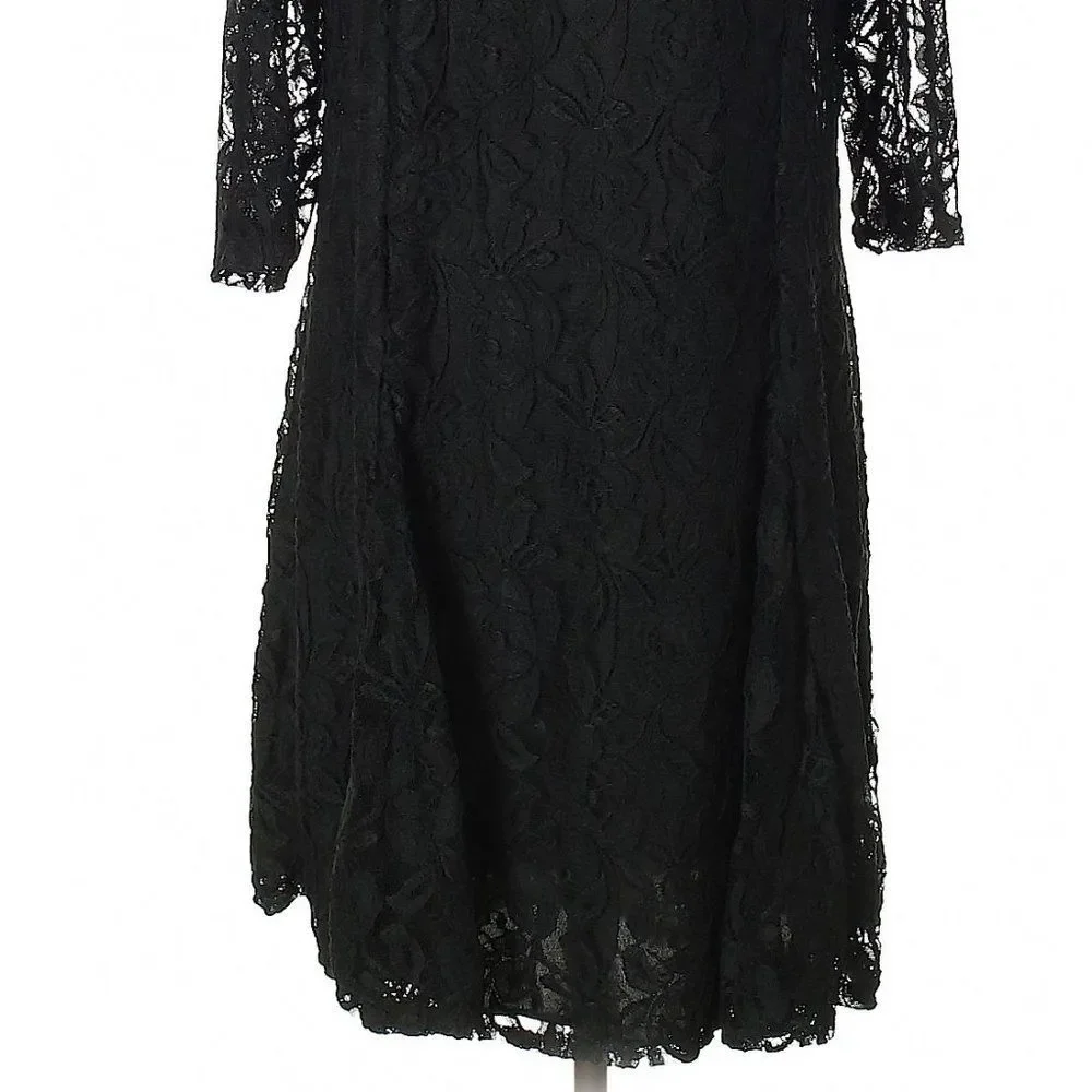 Black Lace Dress